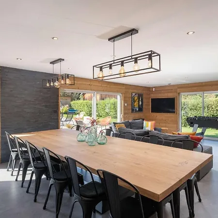 Du Bien-etre 15p. Piscine,spa, Hammam,petanque,basket Chalet *