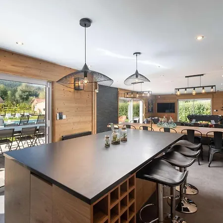 Du Bien-etre 15p. Piscine,spa, Hammam,petanque,basket Chalet Gérardmer